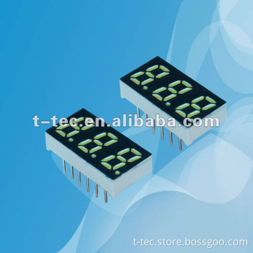 0.36 inch three digit LED digit display module